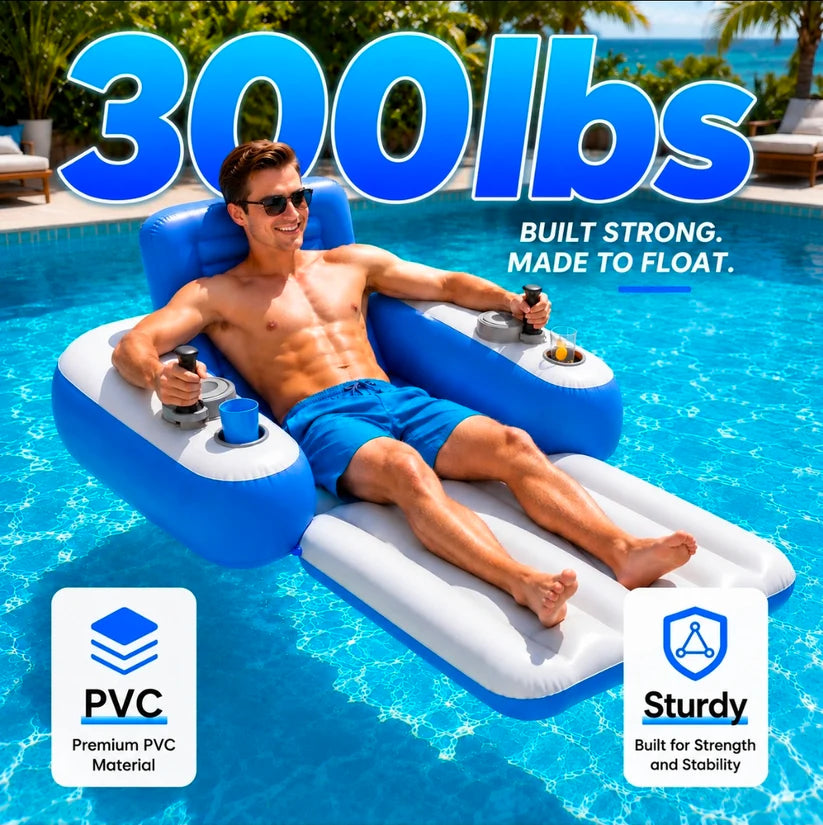 AquaFloaty™ Motorized Pool Lounger Pro