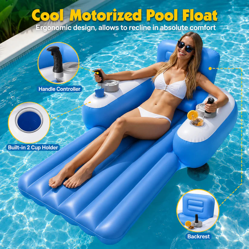 AquaFloaty™ Motorized Pool Lounger Pro