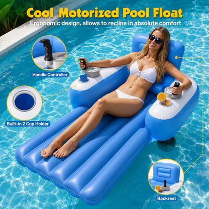 AquaFloaty™ Motorized Pool Lounger Pro